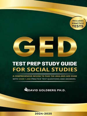 cover image of GED Test Prep Study Guide for Social Studies